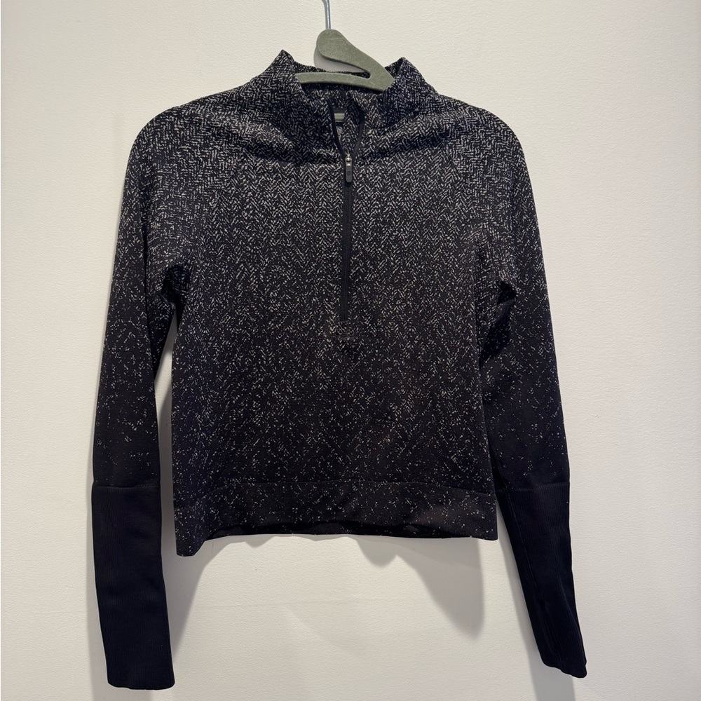 Lululemon Rest Less Cropped Half Zip - Picture 2 of 4
